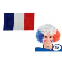 Articles & Accessoires Bleu, Blanc, Rouge Kit de Supporter - Forestore